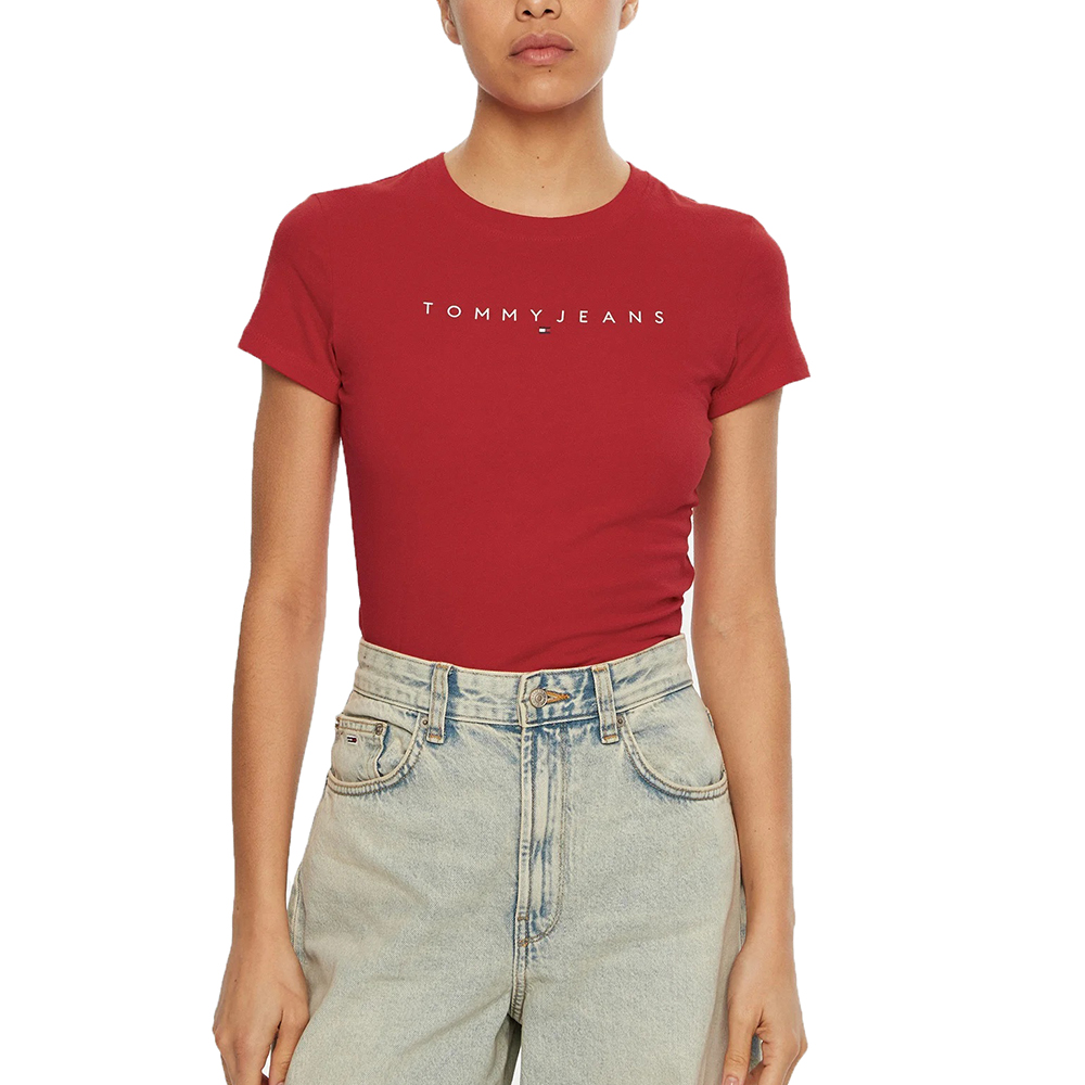 TOMMY HILFIGER TJW SLIM LINEAR TEE EXT DW0DW18398 1
