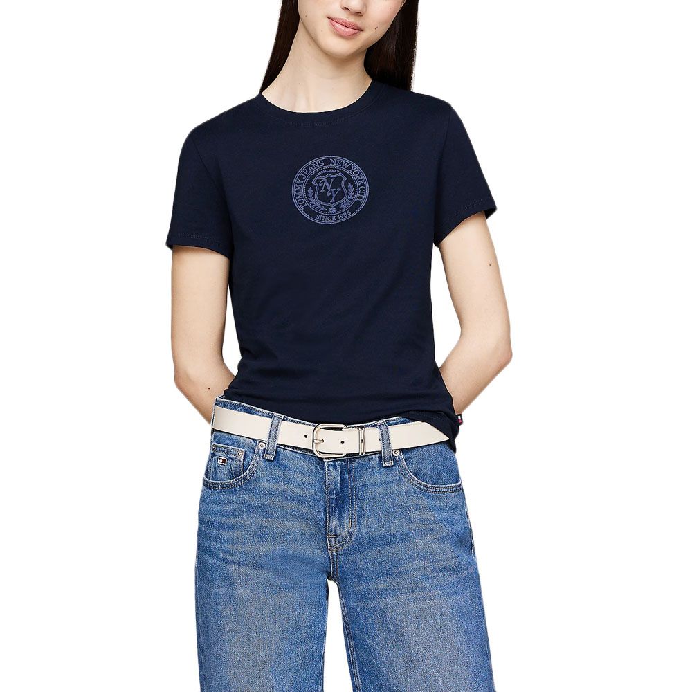 TOMMY HILFIGER TJW SLIM VARSITY EXPLORER TEE DW0DW18405 1