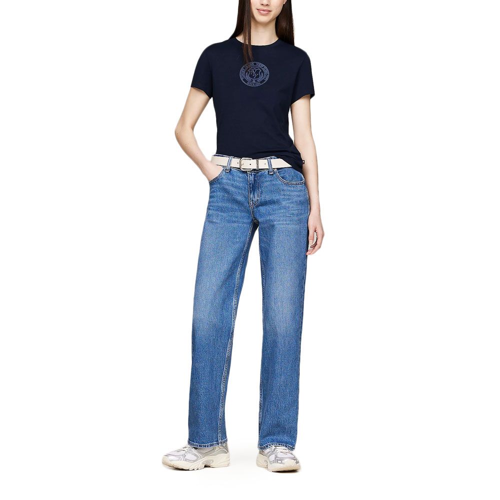 TOMMY HILFIGER TJW SLIM VARSITY EXPLORER TEE DW0DW18405 4
