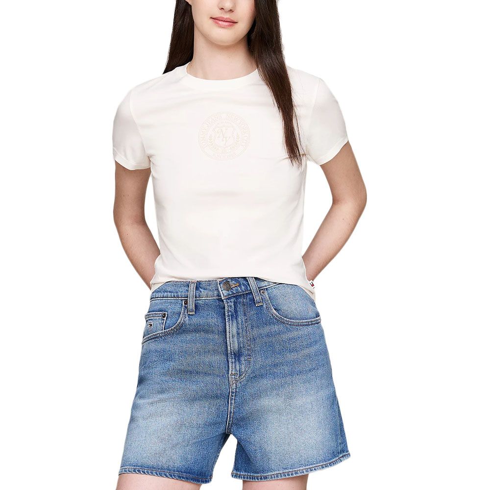 TOMMY HILFIGER TJW SLIM VARSITY EXPLORER TEE DW0DW18405 1
