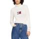 TOMMY HILFIGER TJW MELANGE TRTLNCK FLAG SWEAT DW0DW18678 1