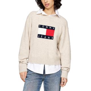 TOMMY HILFIGER TJW MELANGE FLAG SWEATER EXT DW0DW18681