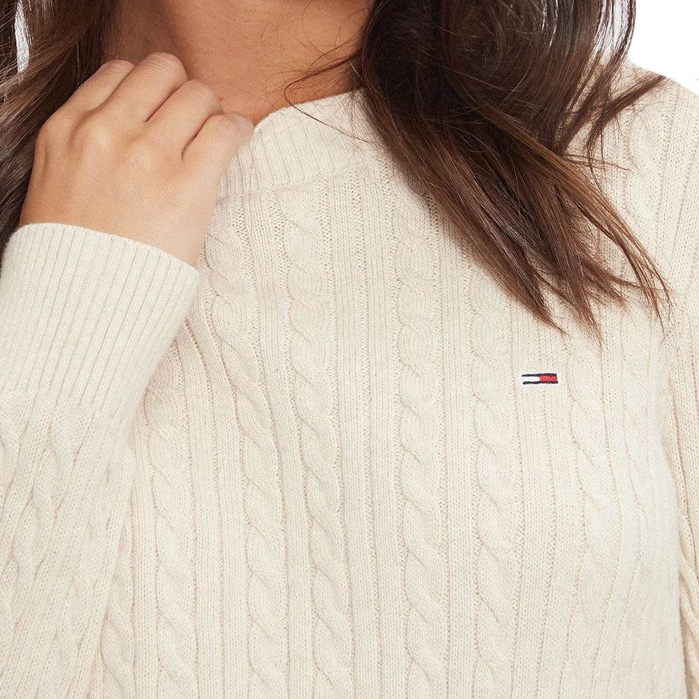 TOMMY HILFIGER TJW CABLE ESSENTIAL SWEATER DW0DW18683 3