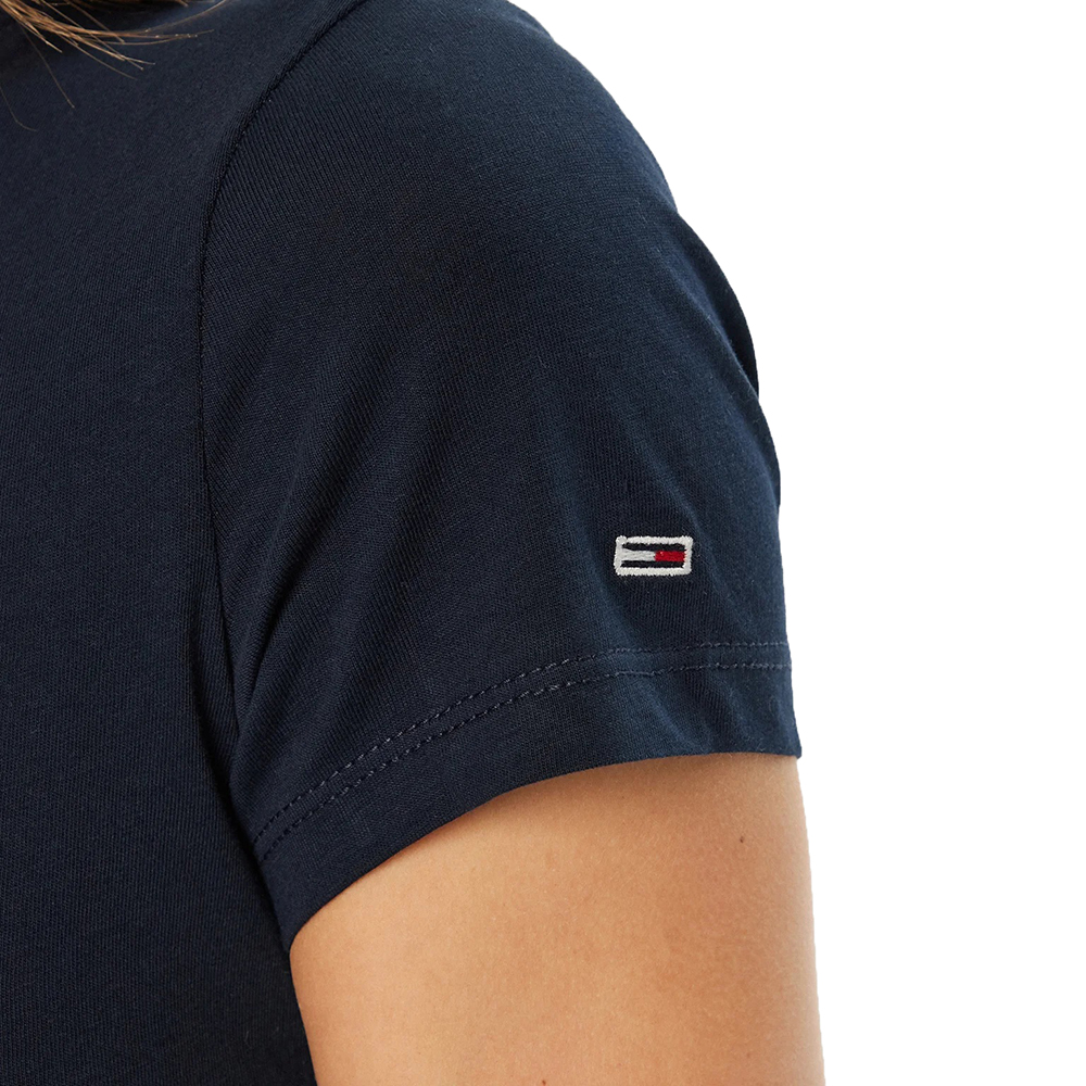 TOMMY HILFIGER SLIM ESSENTIAL LOGO TEE EX DW0DW19447 3