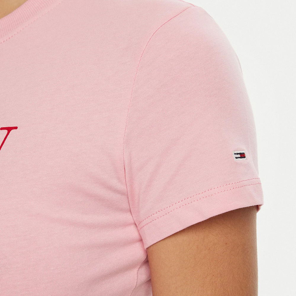TOMMY HILFIGER SLIM ESSENTIAL LOGO TEE EX DW0DW19447 3