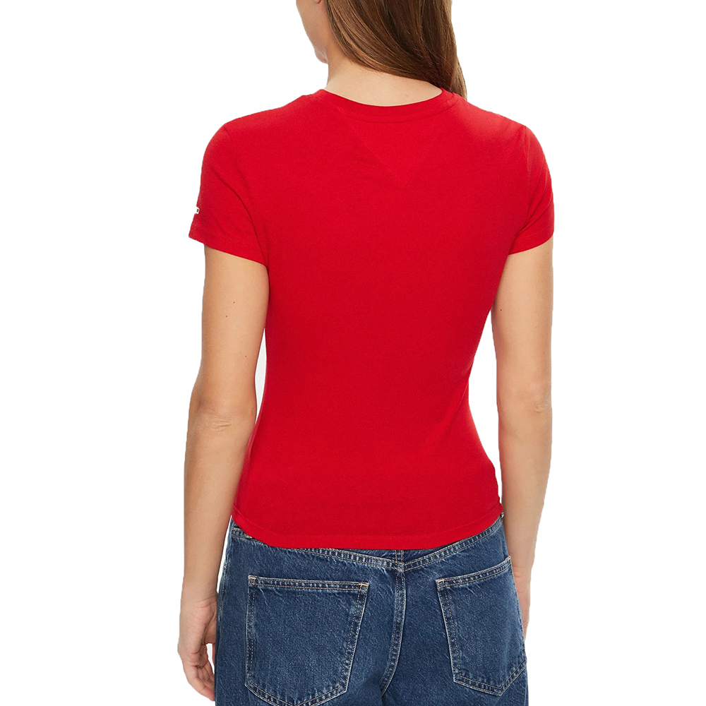 TOMMY HILFIGER SLIM ESSENTIAL LOGO TEE EX DW0DW19447 2