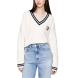 TOMMY HILFIGER TJW VNCK CREST CABLE SWEATER E DW0DW19685 1