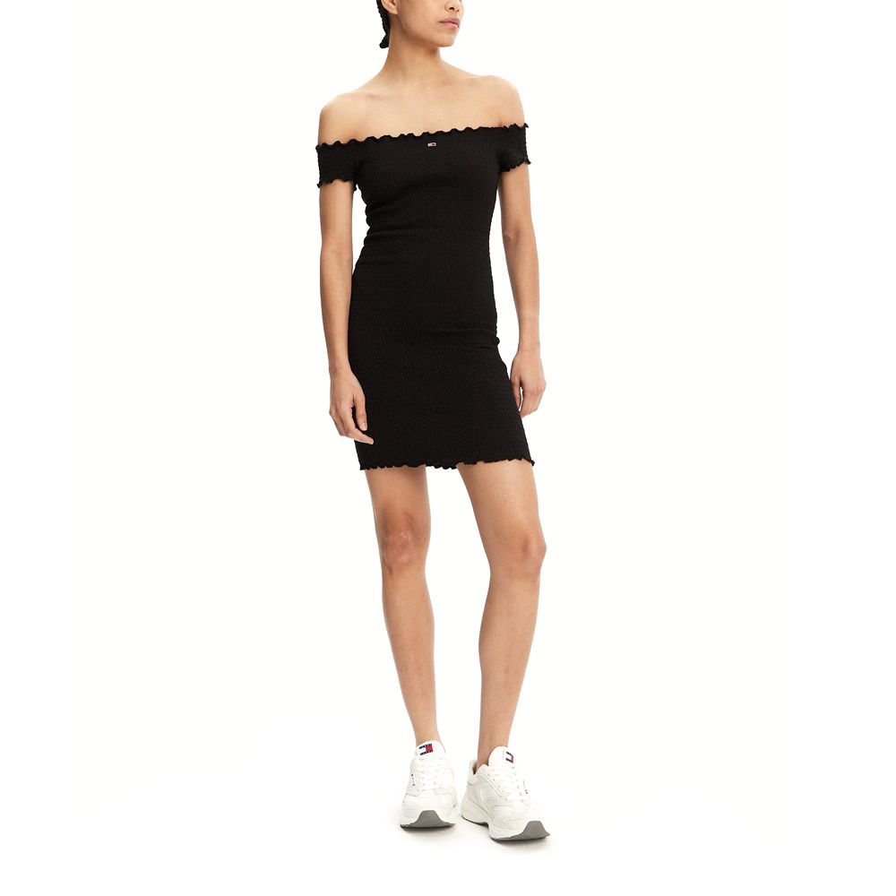 TOMMY HILFIGER TJW SMOCK BODYCON DRESS DW0DW20298 4