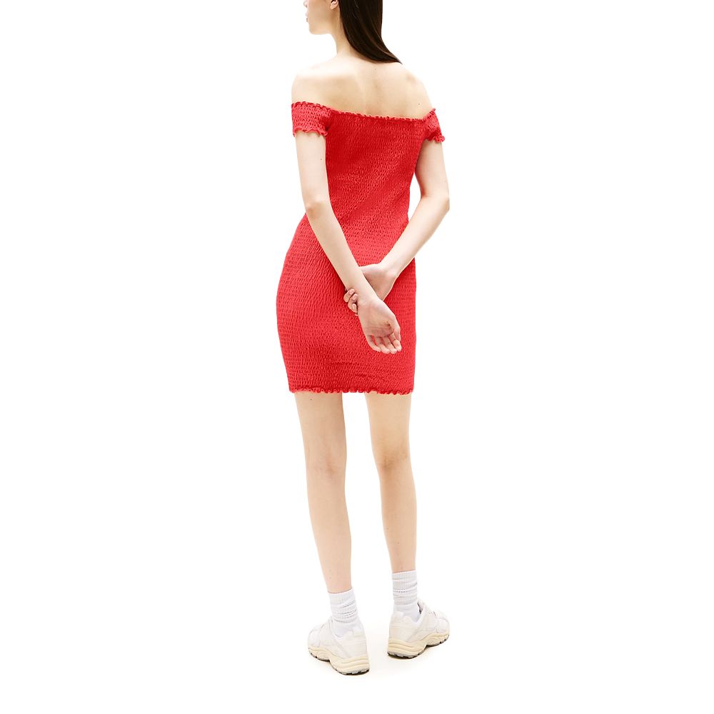 TOMMY HILFIGER TJW SMOCK BODYCON DRESS DW0DW20298 2