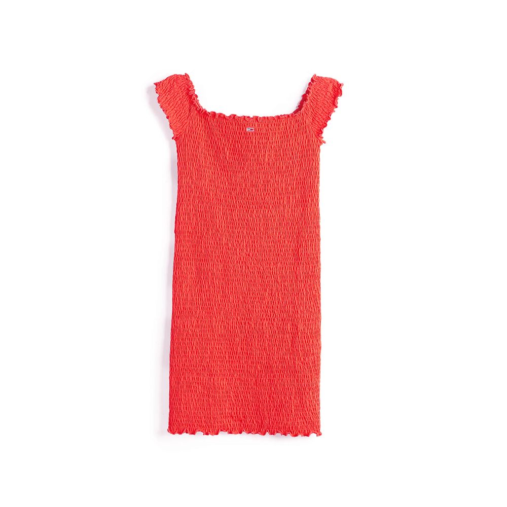 TOMMY HILFIGER TJW SMOCK BODYCON DRESS DW0DW20298 4