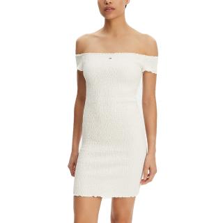 TOMMY HILFIGER TJW SMOCK BODYCON DRESS DW0DW20298