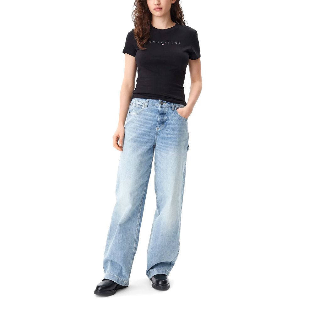 TOMMY HILFIGER TJW SLIM TONAL LINEAR TEE EXT DW0DW20315 4