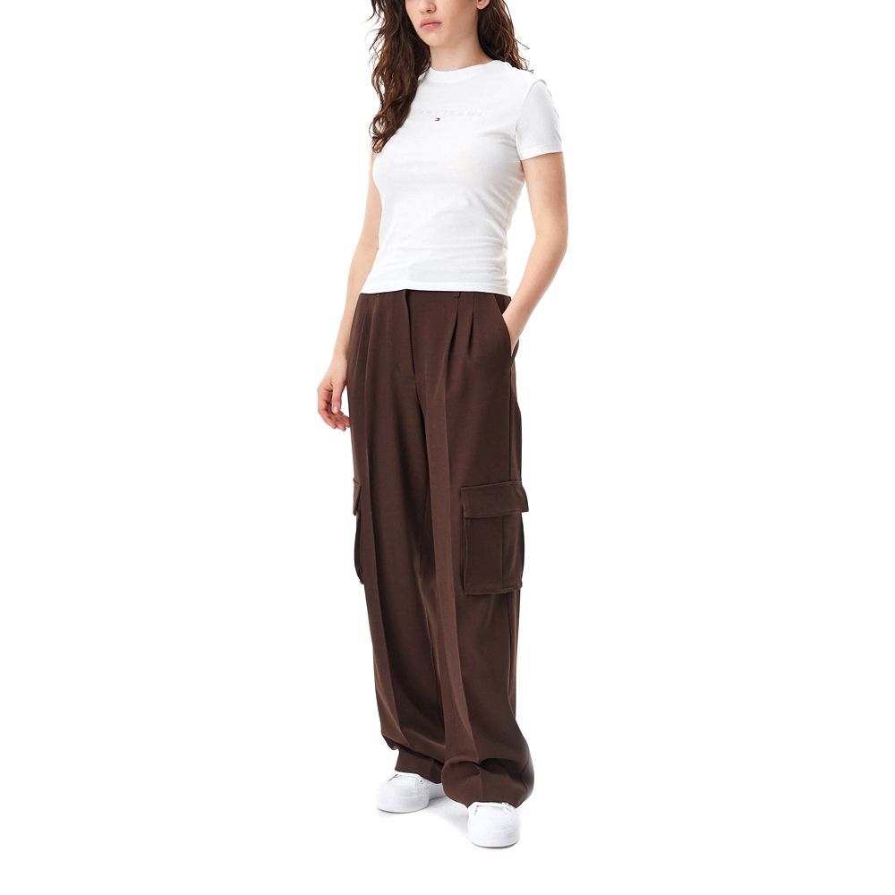 TOMMY HILFIGER TJW SLIM TONAL LINEAR TEE EXT DW0DW20315 4