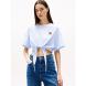 TOMMY HILFIGER TJW REG WAIST TIE BADGE TEE EX DW0DW20321 2