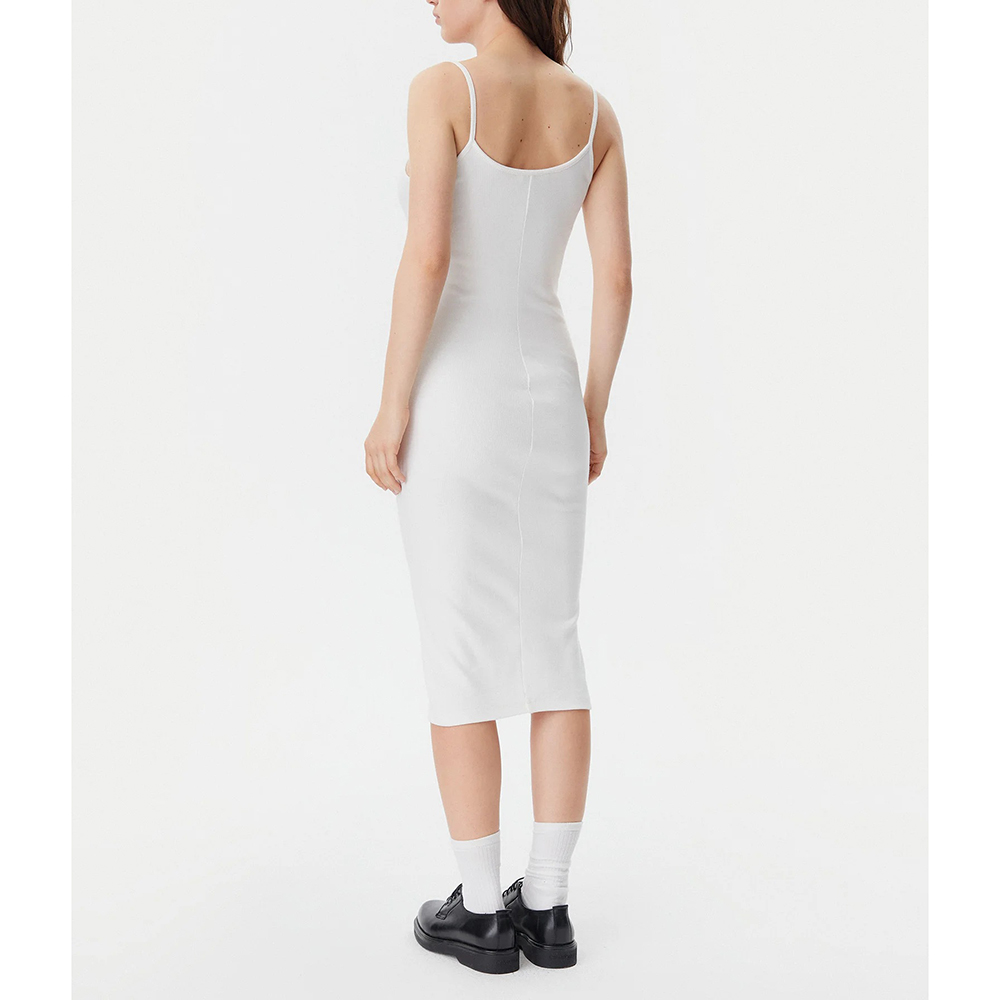 TOMMY HILFIGER TJW SCRIPT STRAP MIDI DRESS EX DW0DW20330 2