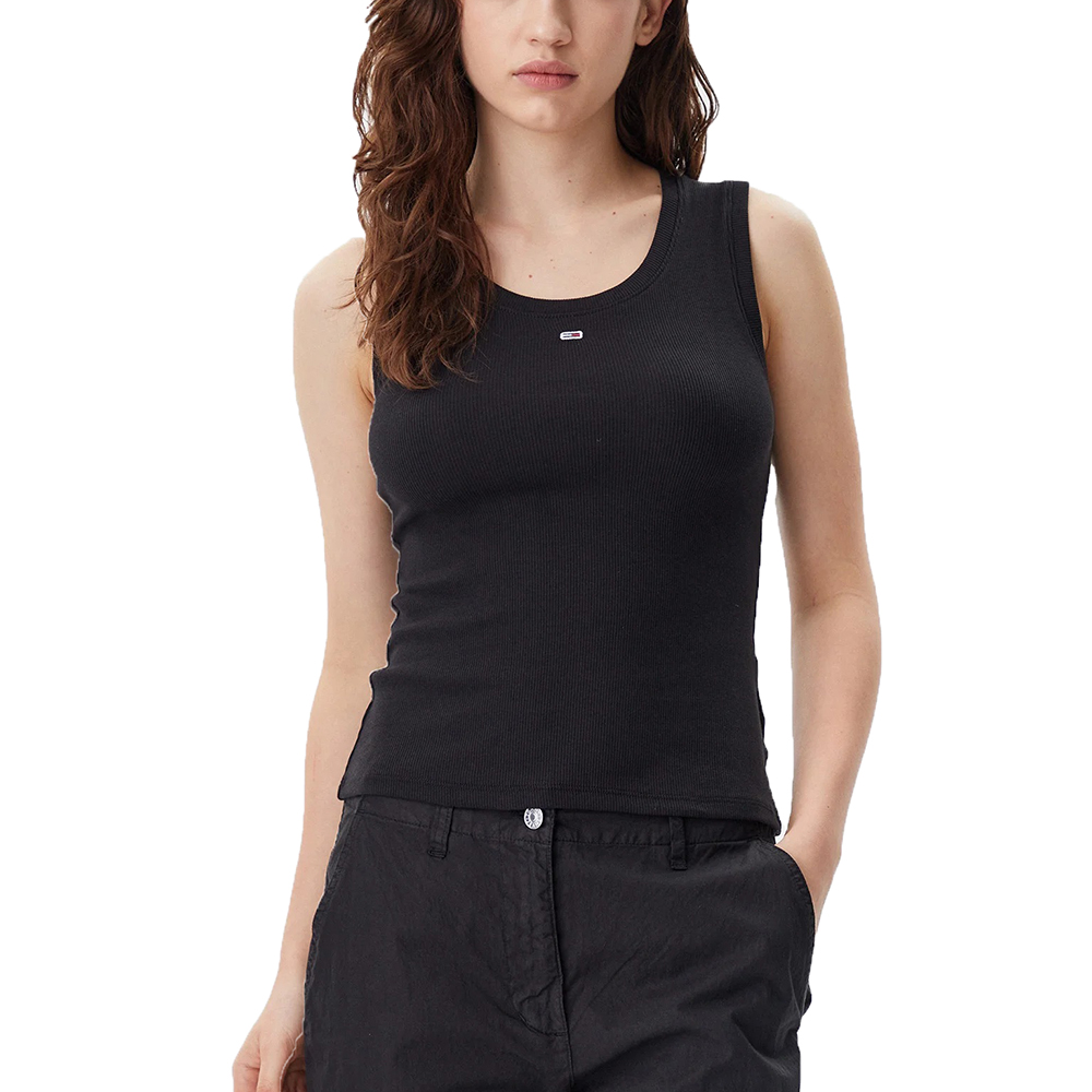 TOMMY HILFIGER TJW ESSENTIAL RIB TANK EXT DW0DW20673 1
