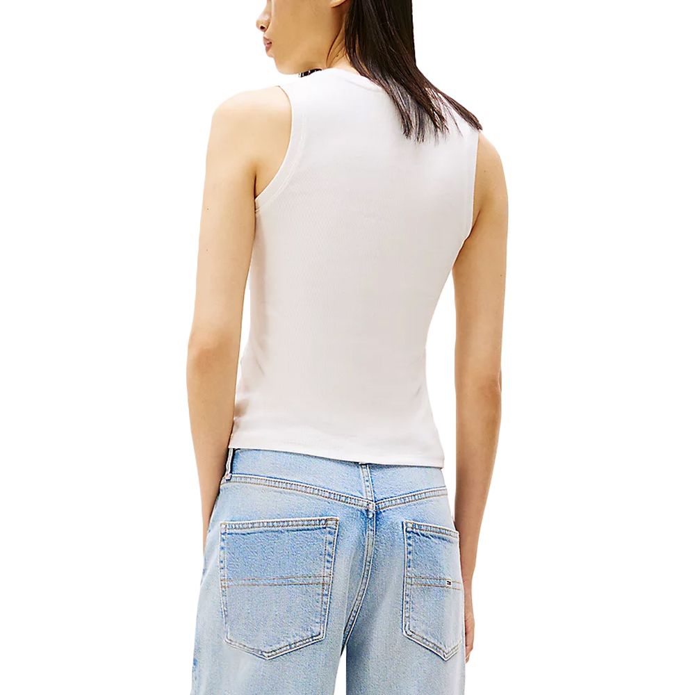 TOMMY HILFIGER TJW ESSENTIAL RIB TANK EXT DW0DW20673 2