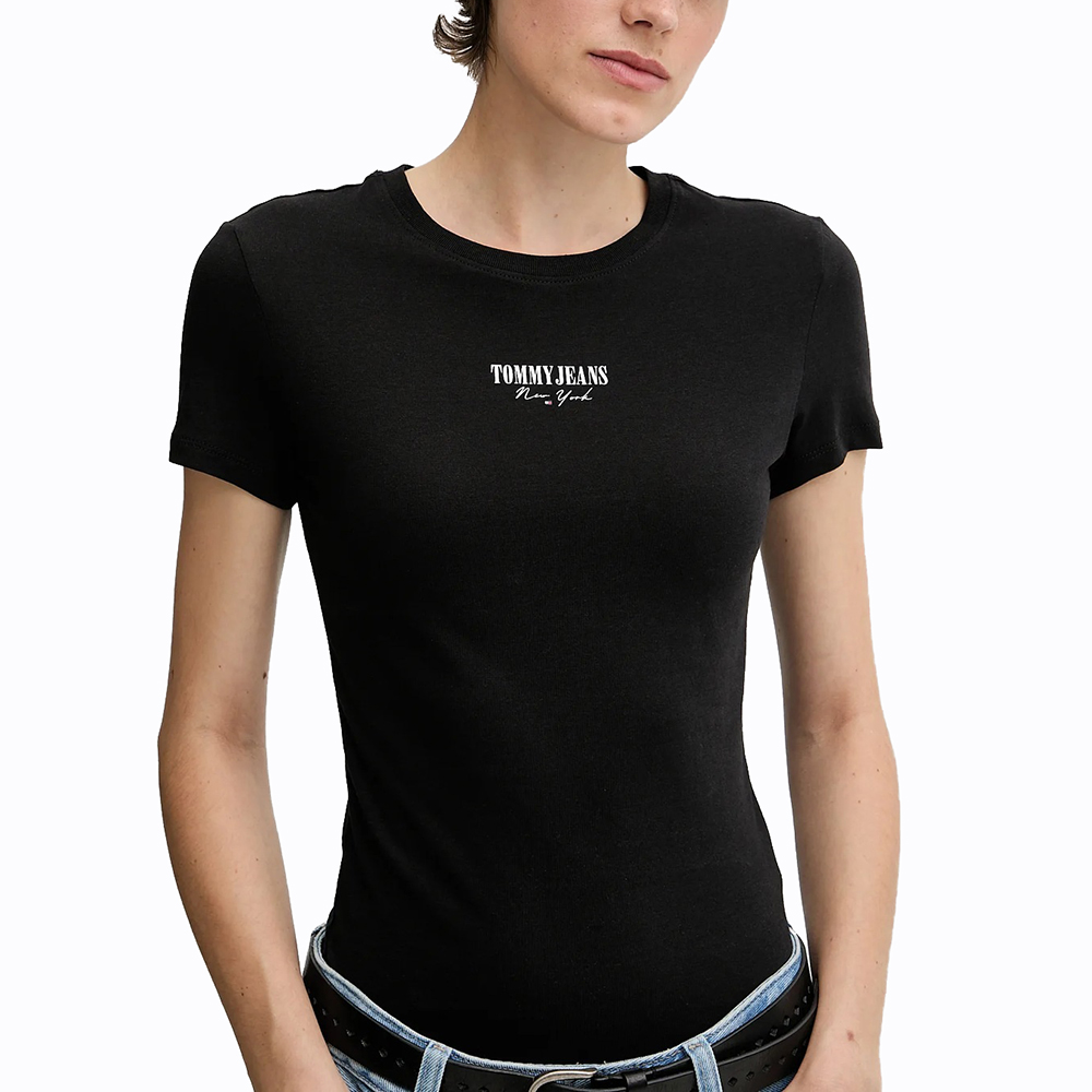 TOMMY HILFIGER TJW SLIM ESSENTIAL LOGO2 TEE E  DW0DW20913 3