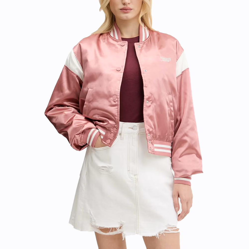 TOMMY HILFIGER TJW SCRIPT VARSITY JACKET  DW0DW20960 1