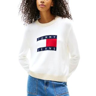TOMMY HILFIGER TJW CLRBLCKFLAG SWEATER EXT DW0DW20970