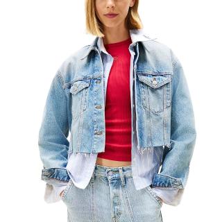 TOMMY HILFIGER CROPPD TRCKR JKT RWB EXT CI603 DW0DW21063