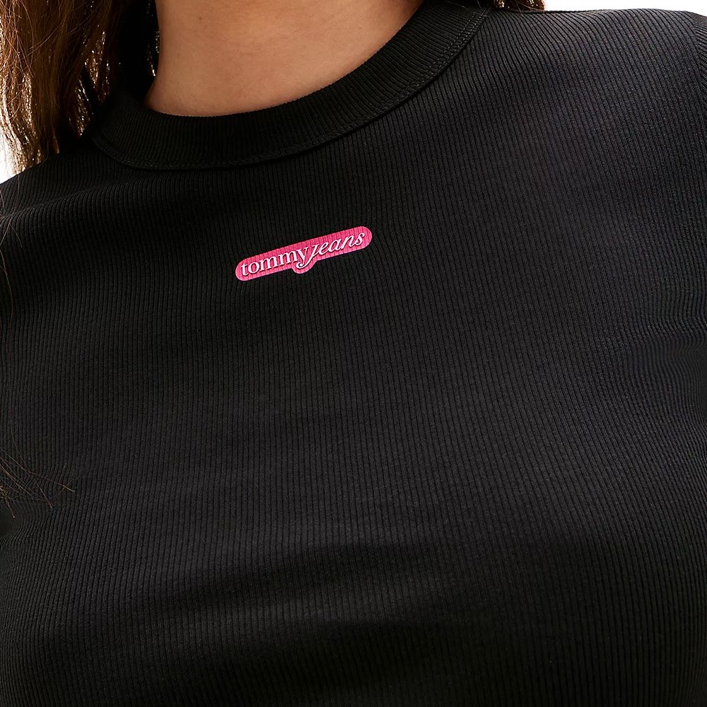 TOMMY HILFIGER TJW SLIM SCRIPT LABEL SS TEE E DW0DW21402 3