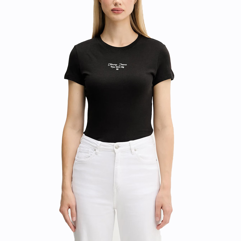 TOMMY HILFIGER TJW SLIM ESS LOGO 1 TEE EXT DW0DW21542 1