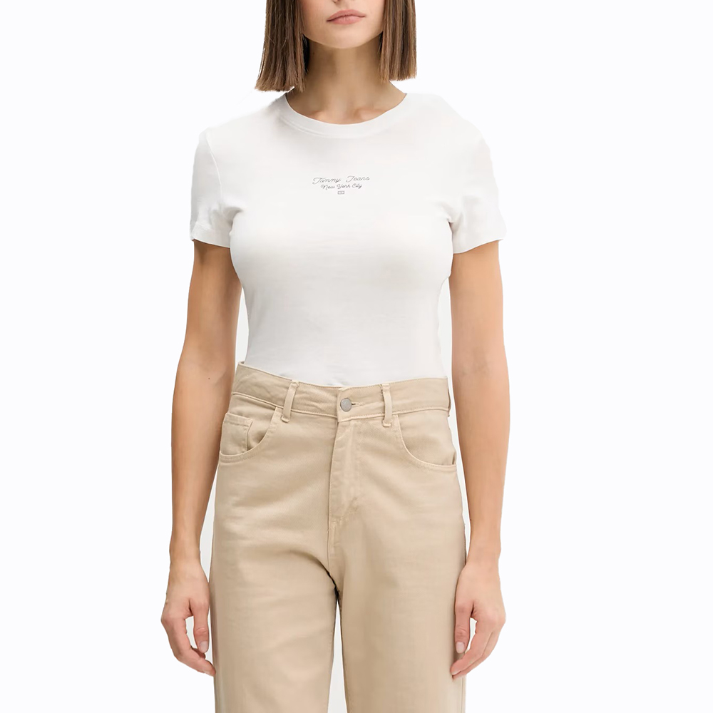 TOMMY HILFIGER TJW SLIM ESS LOGO 1 TEE EXT DW0DW21542 1