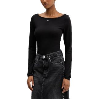 TOMMY HILFIGER TJW SLIM S FLAG BLING LS TOP DW0DW21548