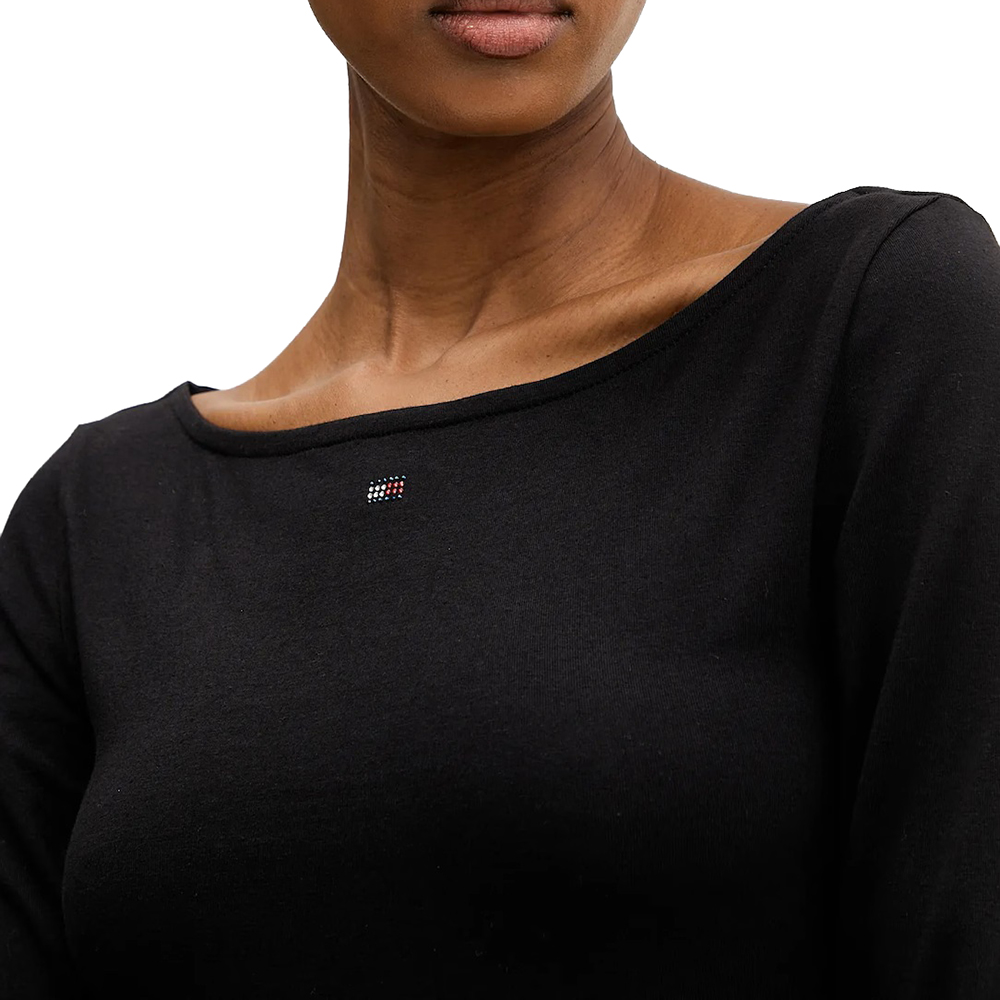 TOMMY HILFIGER TJW SLIM S FLAG BLING LS TOP DW0DW21548 3