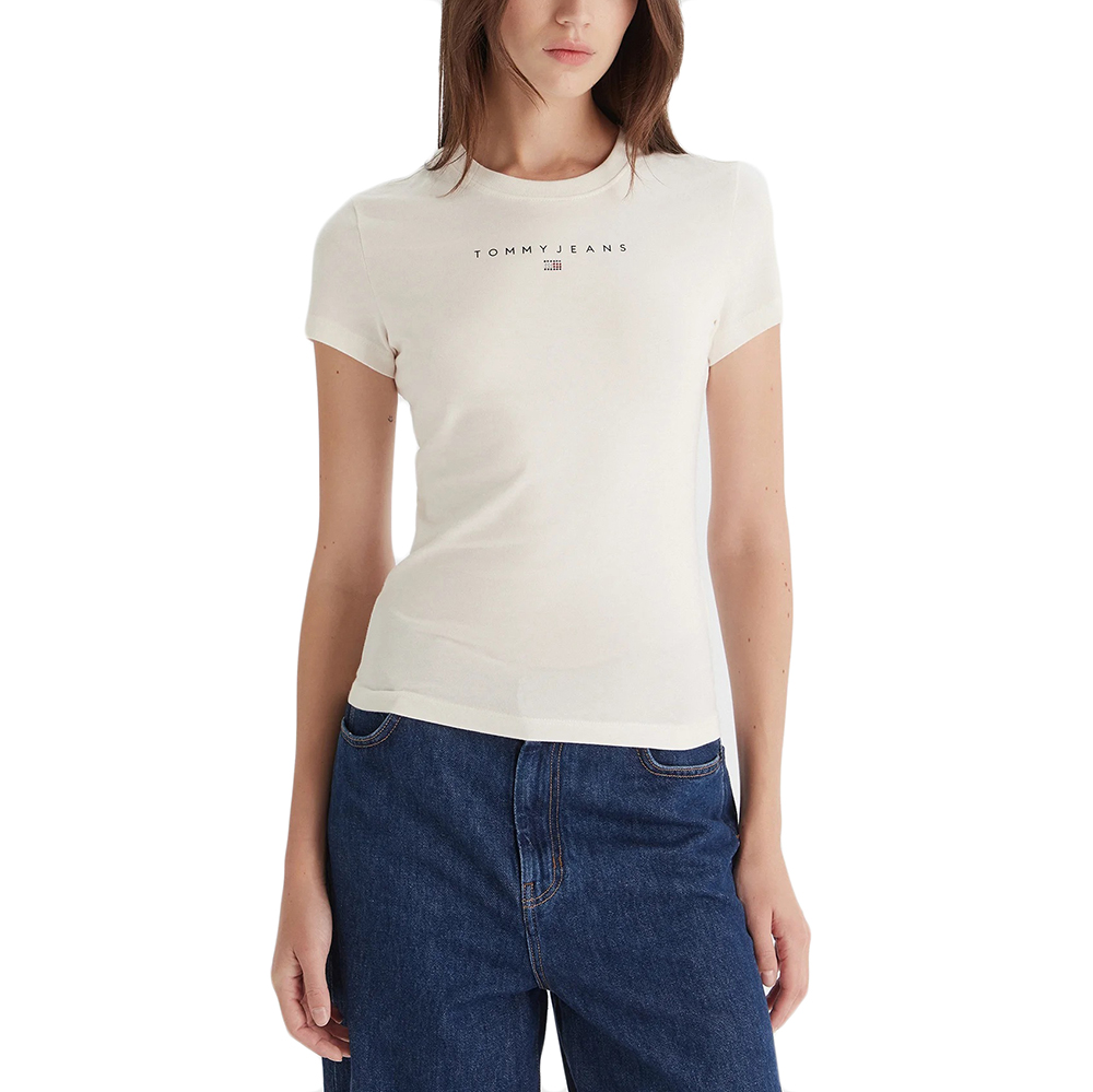 TOMMY HILFIGER TJW SLIM BLING LINEAR TEE EXT DW0DW21550 1