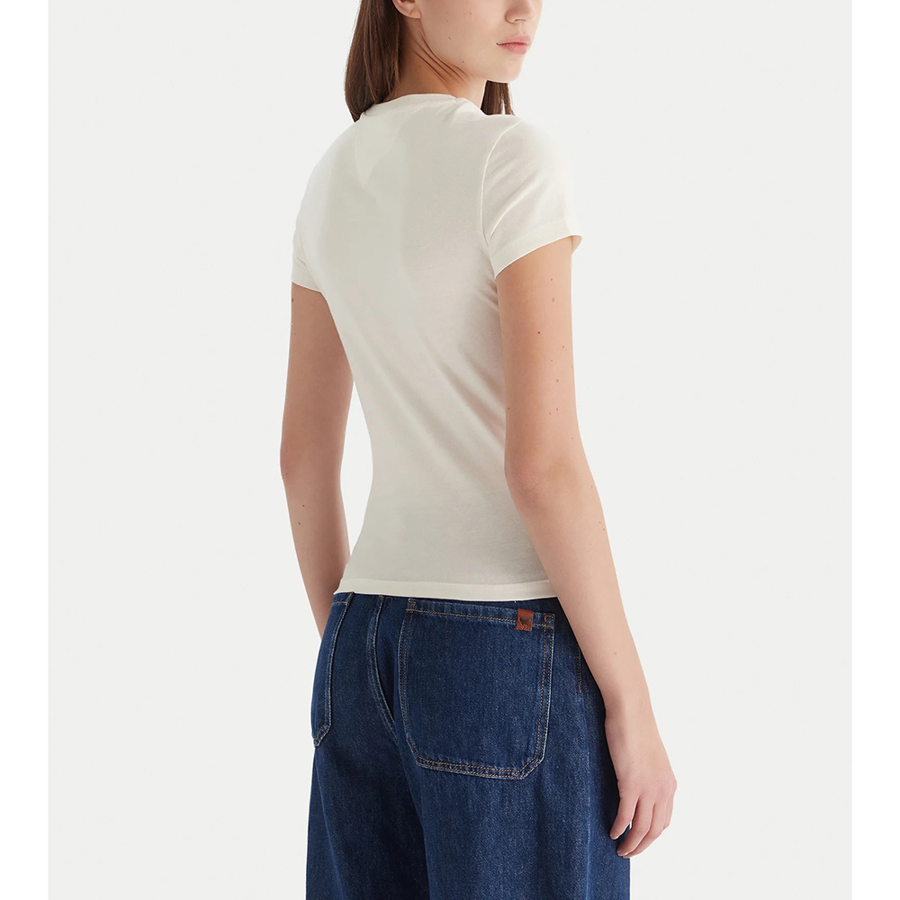 TOMMY HILFIGER TJW SLIM BLING LINEAR TEE EXT DW0DW21550 2