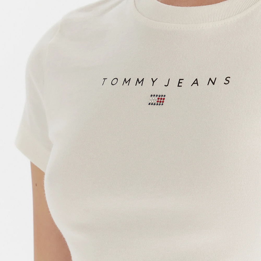 TOMMY HILFIGER TJW SLIM BLING LINEAR TEE EXT DW0DW21550 3