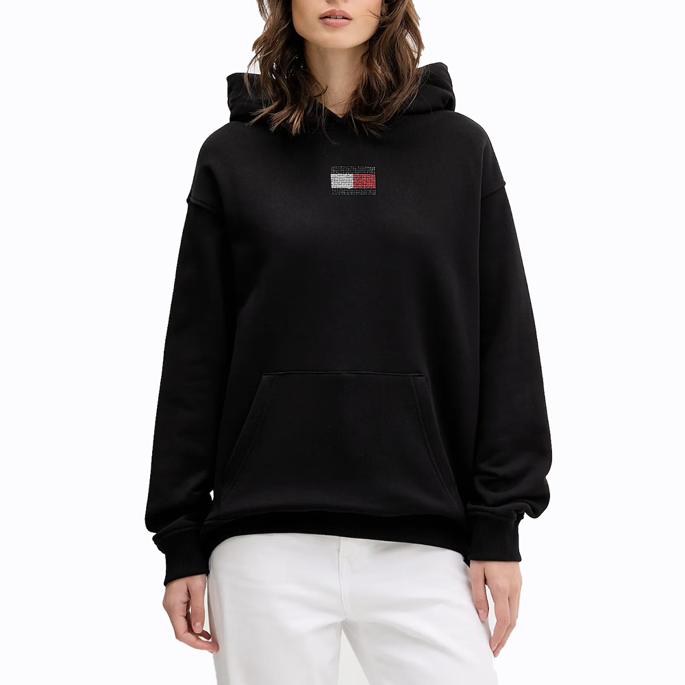 TOMMY HILFIGER TJW RLX PARTY FLAG HOODIE EXT DW0DW21605 1
