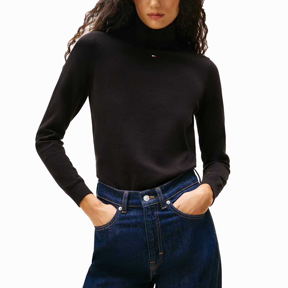 TOMMY HILFIGER TJW ESSENTIAL TRTLNK SWEATER DW0DW21672 1