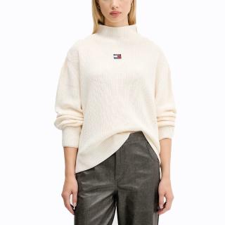 TOMMY HILFIGER TJW MOCKNECK BADGE SWEATER DW0DW21676