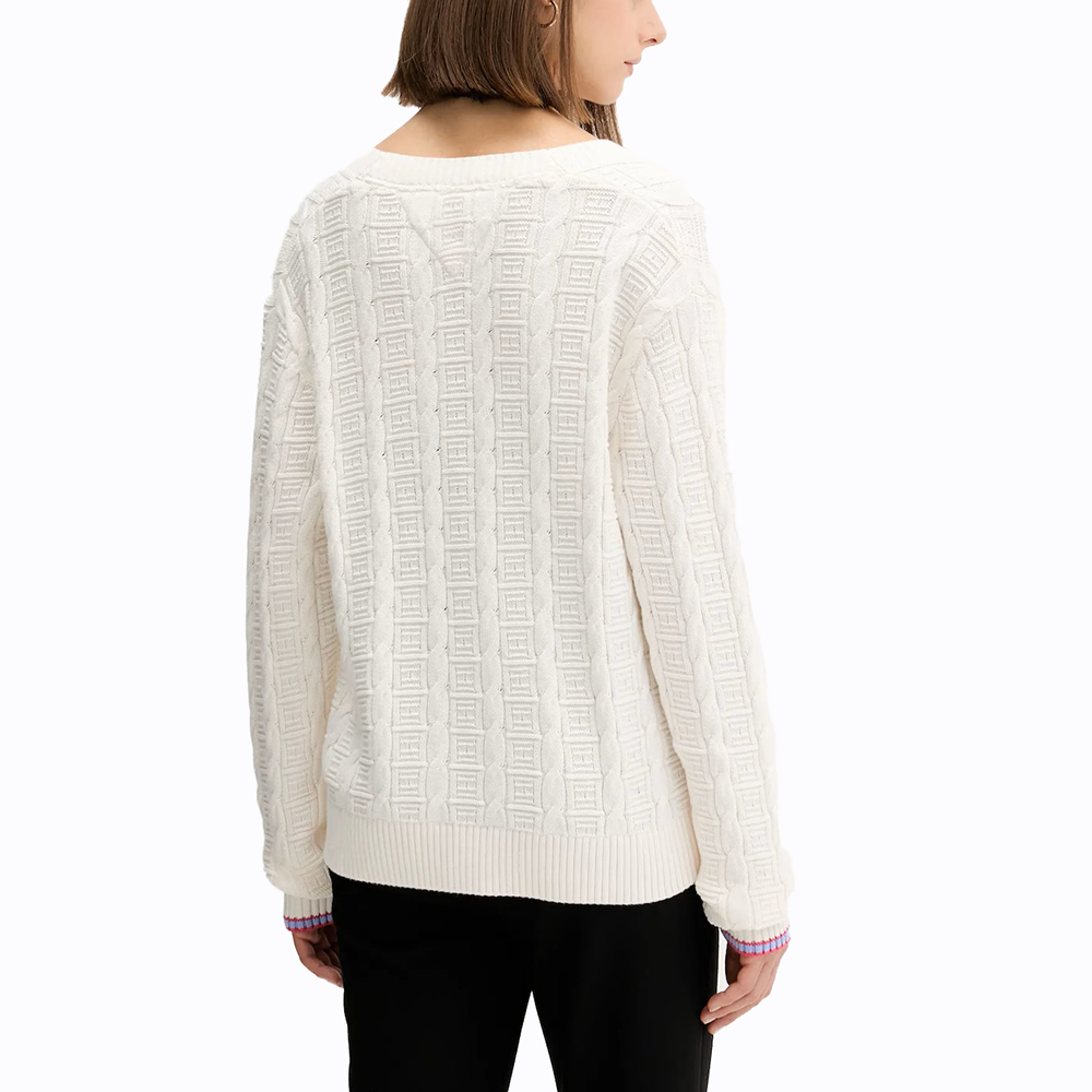 TOMMY HILFIGER TJW CABLE CARDIGAN DW0DW21681 2