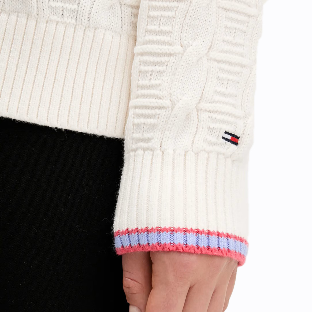 TOMMY HILFIGER TJW CABLE CARDIGAN DW0DW21681 3