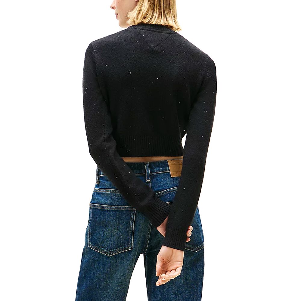 TOMMY HILFIGER TJW SPARKLE FLAG SWEATER EXT DW0DW21690 2