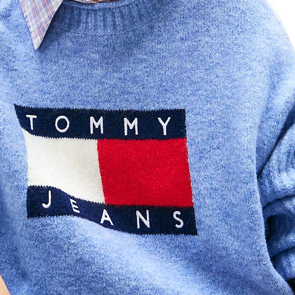 TOMMY HILFIGER TJW MELANGE FLAG SWEATER RIB E DW0DW21782 3