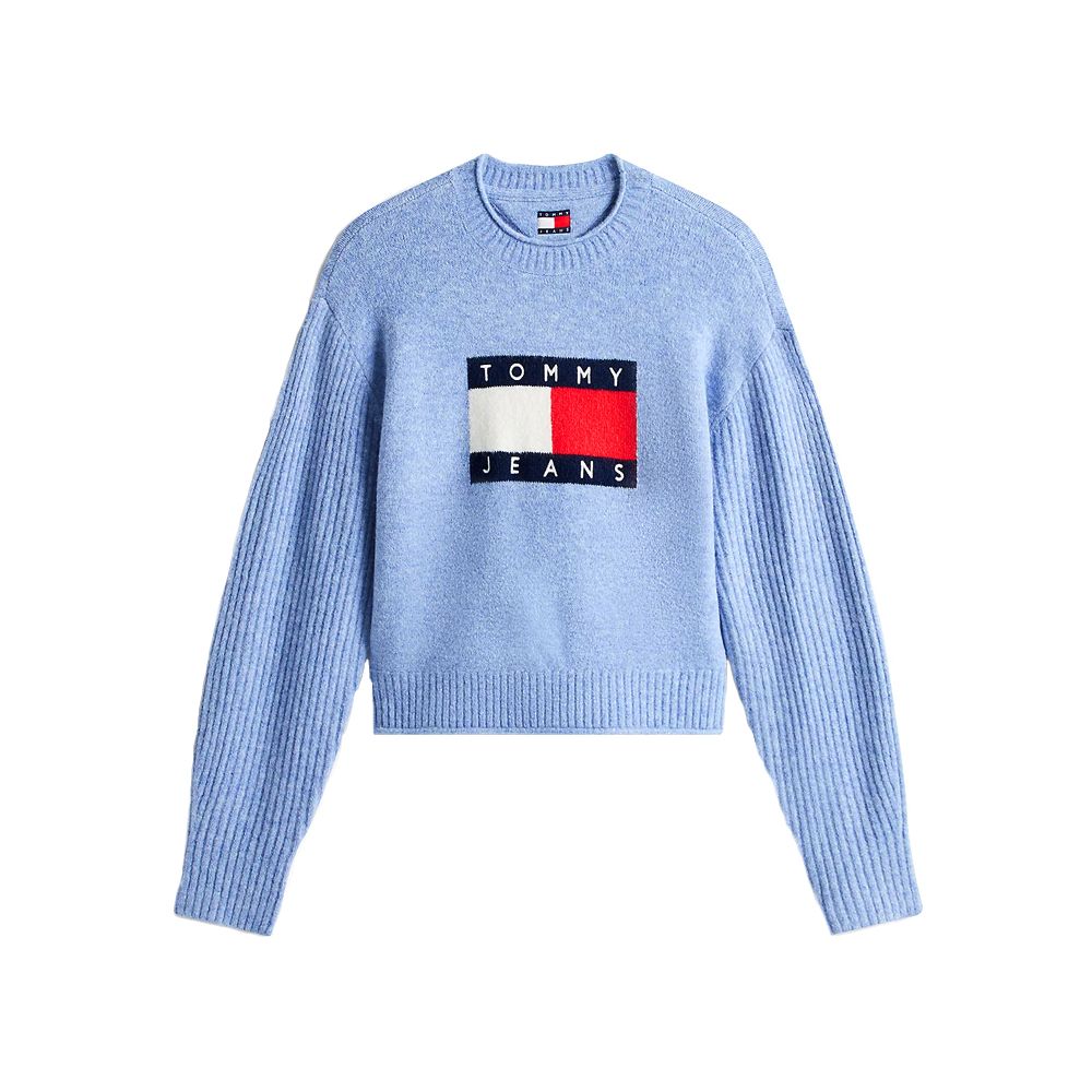 TOMMY HILFIGER TJW MELANGE FLAG SWEATER RIB E DW0DW21782 4