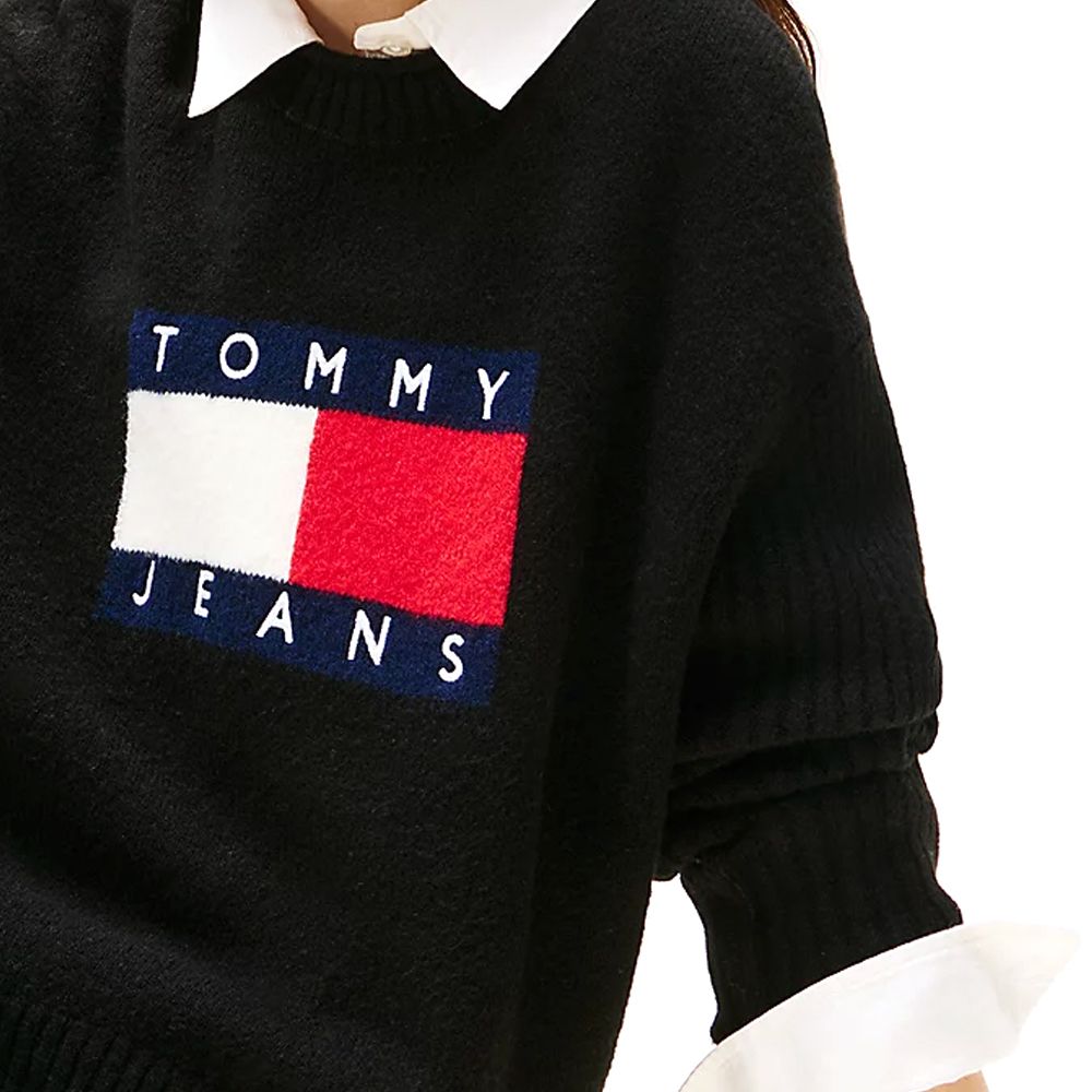 TOMMY HILFIGER TJW MELANGE FLAG SWEATER RIB E DW0DW21782 3
