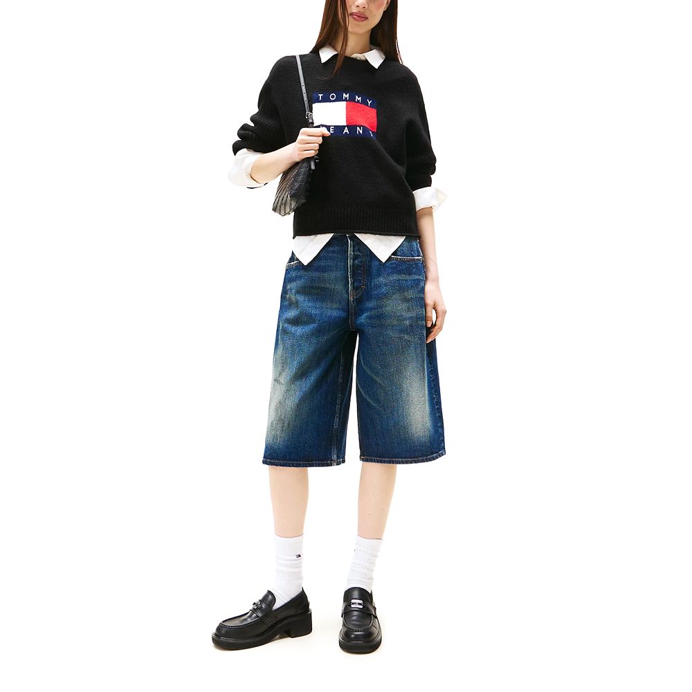 TOMMY HILFIGER TJW MELANGE FLAG SWEATER RIB E DW0DW21782 5