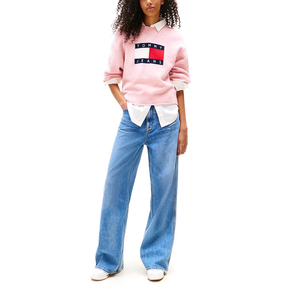 TOMMY HILFIGER TJW MELANGE FLAG SWEATER RIB E DW0DW21782 5