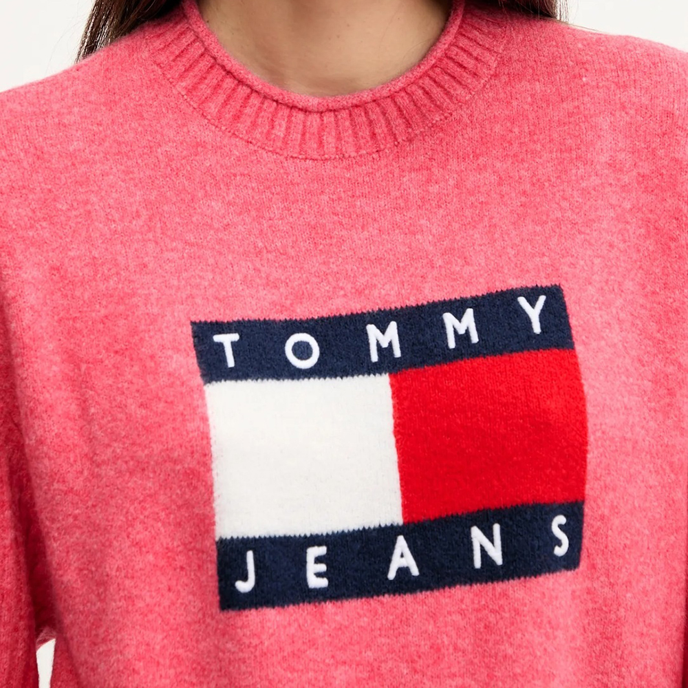 TOMMY HILFIGER TJW MELANGE FLAG SWEATER RIB E DW0DW21782 3