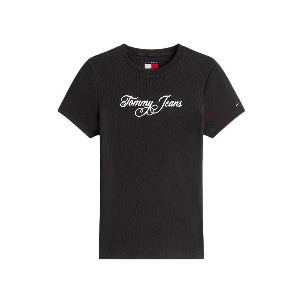 TOMMY HILFIGER TJW SLIM ESS LOGO 1 RIB TEE EX DW0DW21838 4