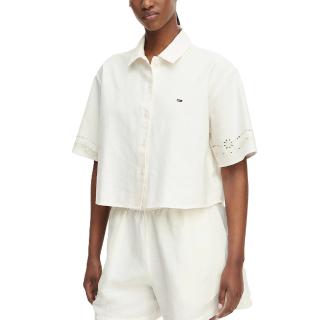 TOMMY HILFIGER TJW BRODERIE LINEN SHIRT DW0DW22214