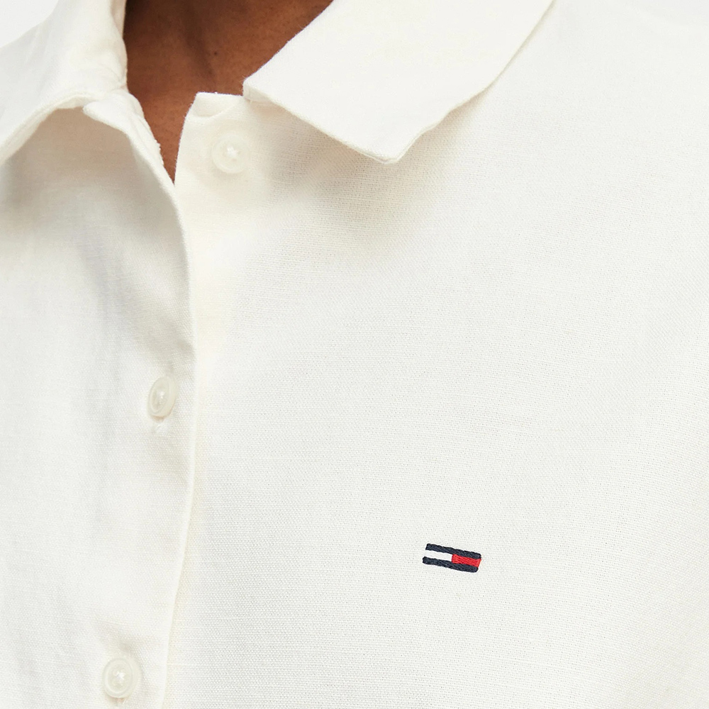 TOMMY HILFIGER TJW BRODERIE LINEN SHIRT DW0DW22214 3