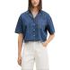 TOMMY HILFIGER TJW CROP CHAMBRAY SHIRT EXT DW0DW22216 1