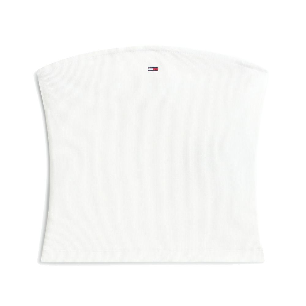 TOMMY HILFIGER TJW SLIM SH BANDEAU RIB TOP DW0DW22263 3